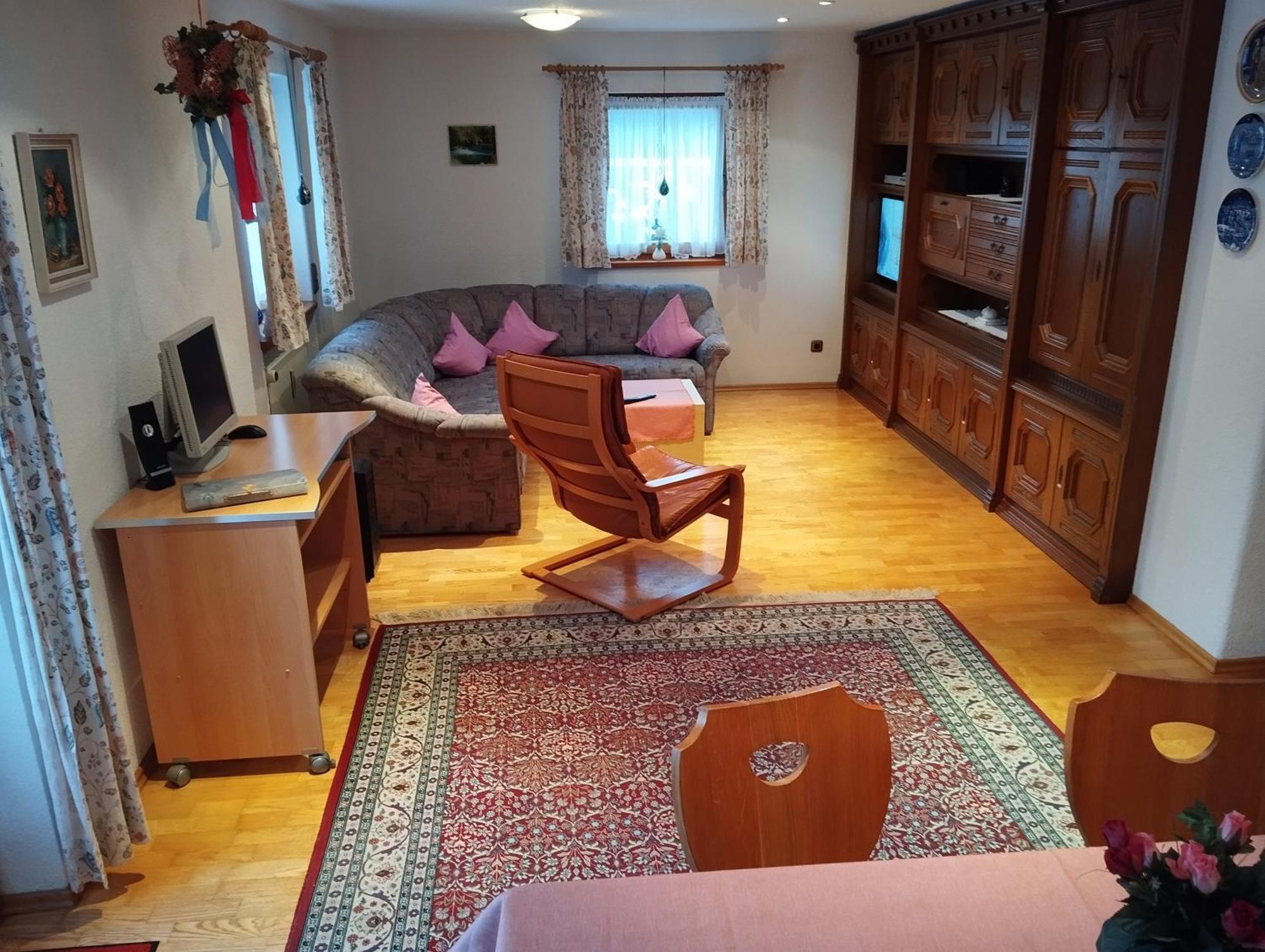 Ferienwohnung Haus Berggruß Ruhpolding Exterior foto